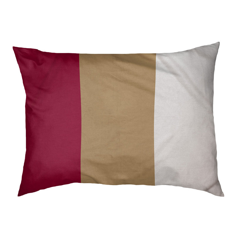 Golden State Polyester Pet Bed, Maroon/Gold Middle, Extra large (50" W x 40" D x 7" H)
