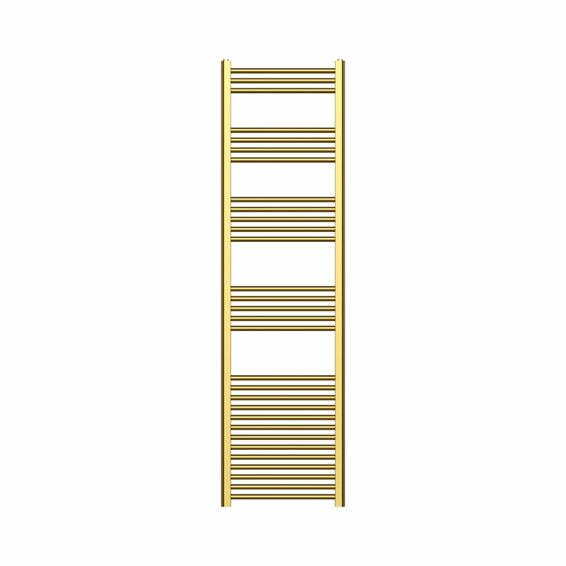 Straight Towel Rail Heated Towel Rails, Gold