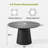 Solid Wood Round Pedestal Dining Table-479808690-479808689