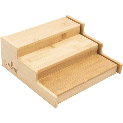 Freestanding Bamboo Spice Rack