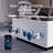 Myabella 93L Smart Coffee Table with Freezer and Fridge, Wireless Charging and Bluetooth Speaker-399827370