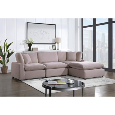 Asiri Upholstered L-Shaped Sectional