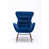 Velours bleu est en rupture de stock