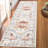 Machine Washable Rug with Rubber Backing for Living Room Boho Non-Slip Dining Room Rug Easy-Cleaning Floor Carpet for Bedroom-420953690