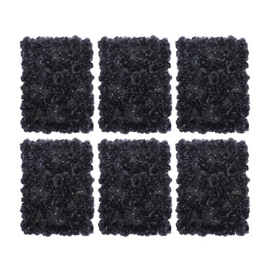 6PCS Flower Wall Panels
