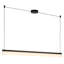 Nio 45-in Black dimmable LED Linear Pendant-153406741