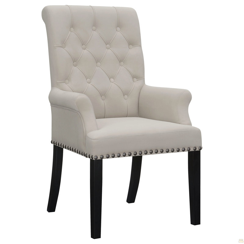 Chaise de salle à manger rembourrée Norwich Sand