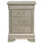 Charming Silver Champagne Nightstand