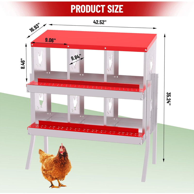 Chicken Egg Incubator For Up To, Red