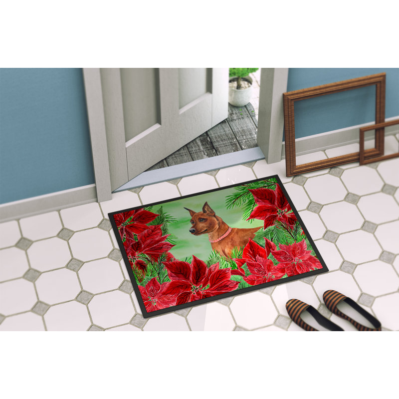 Non-Slip Outdoor Doormat, Rectangle 1'6" x 2'3"