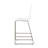 King 24.75" Counter Height Stool - Silver-18665574-48311895