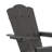 Ayleah Commercial Grade All-Weather Adirondack Chair with Swiveling Cupholder-1178522246