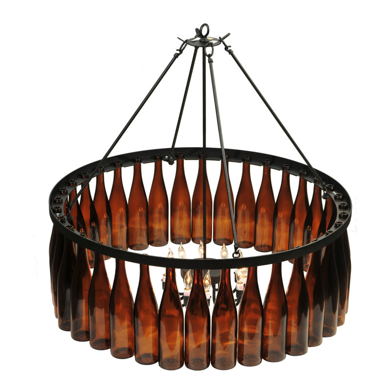 Tuscan Vineyard 12 - Light Chandelier