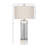 Glass and Ceramic Table Lamp