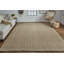 Tapis intérieur / extérieur brun tabac tissé à la main Siona-2070597514