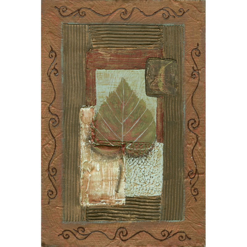 Leaf Quartet III by Wendy Russell - Wrapped Canvas Art Prints, 46cm H x 30cm W