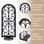 2 Piece Metal Wall Bath Sconce Set