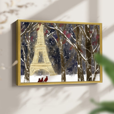 Chirstmas Art-DCXLIX -Framed Print - Restickable