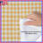Orange White Gingham Comforter-128700134