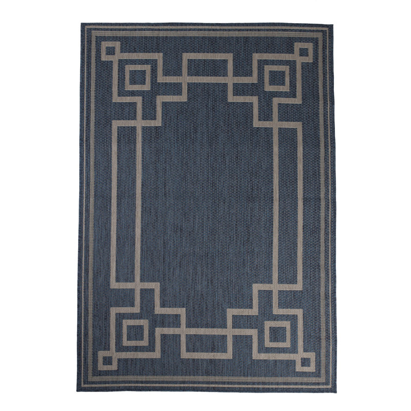 Premium Polypropylene Luxurious Outdoor Rug, Rectangle 5'3" x 7'6"