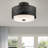 Bevil 4 - Light Drum Semi Flush Mount-402798187