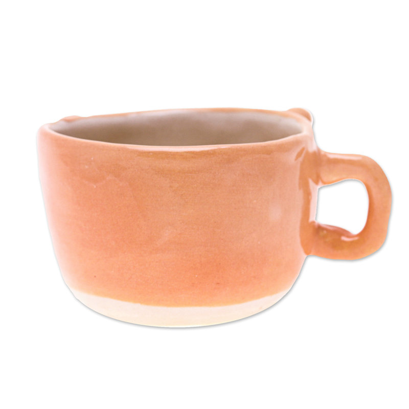 Trinx Handmade Cat Demitasse Ceramic Espresso Cup