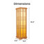 Lanterne d'extérieur solaire solaire classique à DEL zen-91710357