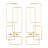 13.10'' H Stainless Steel Wall Wall Sconce