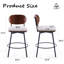 Tabourets de comptoir modernes pivotants-845482347