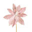 Poinsettia rose nacré 17" 11" Flwr 2/sac-1779058609
