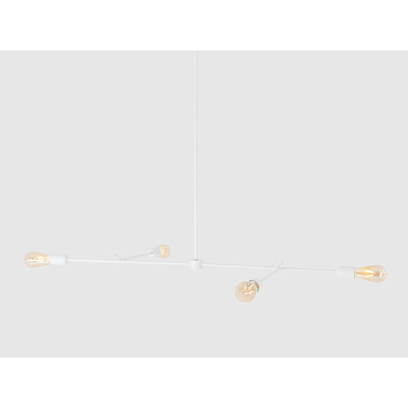 Triso 4 - Light Unique/Statement Pendant, White