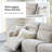 Majida 124"W Oversized Modular Wall-Hugging Power Reclining Sectional Sofa With One Reclining Seat-943482756-943274036