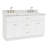 Hamlet 61'' Double Bathroom Vanity with Carrara Marble Top-309011832