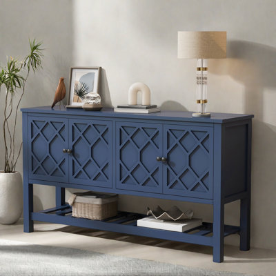sideboard with Four-door and buttom shelf