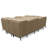Goodman Water Resistant Patio Dining Set Cover – Heavy Duty, Durable Outdoor Furniture Cover with Click-Close Straps, Adjustable Elastic Hem, and Air Vents-2077975189-2077975191