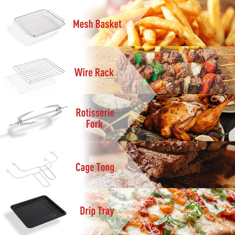 Cusimax 15.5 Quarts Air Fryer Oven