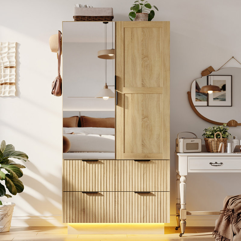 Armoire-penderie 6 portes