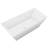 Kayenge 70.8'' x 31.5'' Soaking Solid Surface Bathtub