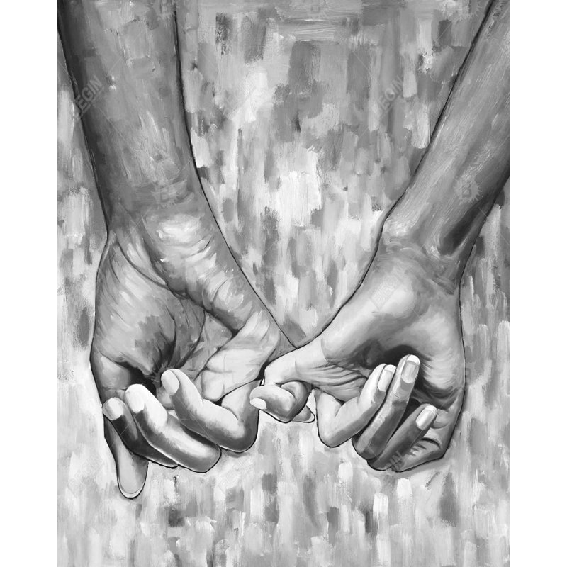 Reproduction connectée sur toile