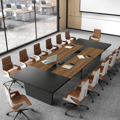 Modern Ergonomic Conference Table - Spacious, Durable, And Versatile Design