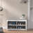 Polyester Blend Upholstered Storage Bench