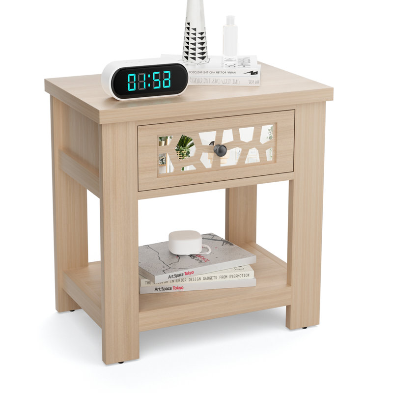 Bitte 23.5'' W Nightstand, Natural