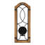 Applique murale Rakefield 7 x 5 x 18 brun rustique, noir