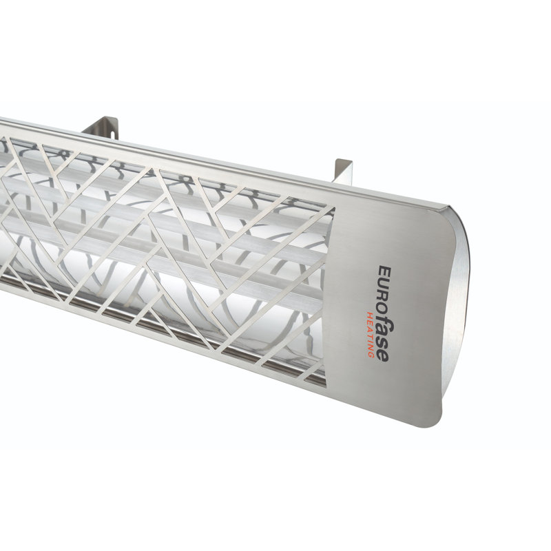 Chauffe-terrasse électrique Eurofase 240V 5000W, SS1, Acier inoxydable