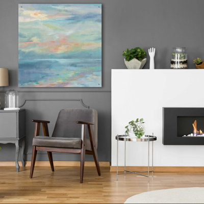 «June Morning by the Sea» par Silvia Vassileva, art mural en verre acrylique