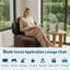 Upholstered Swivel Accent Chair-143198195