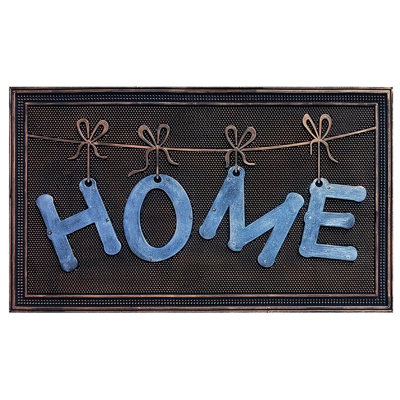 Paillasson Trenee en caoutchouc Pin's Home