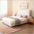 Carmen Upholstered Wingback Bed with 52.3-783389249