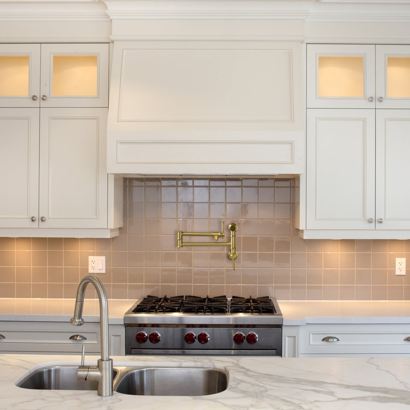 Interbath Kitchen Faucet, Brushed Gold