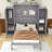 Wooden Murphy Bed with Shelves and Wardrobes-354532384-354532391